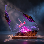 X Wing Resin Lamp | Handmade LED | Lumiverse Resin